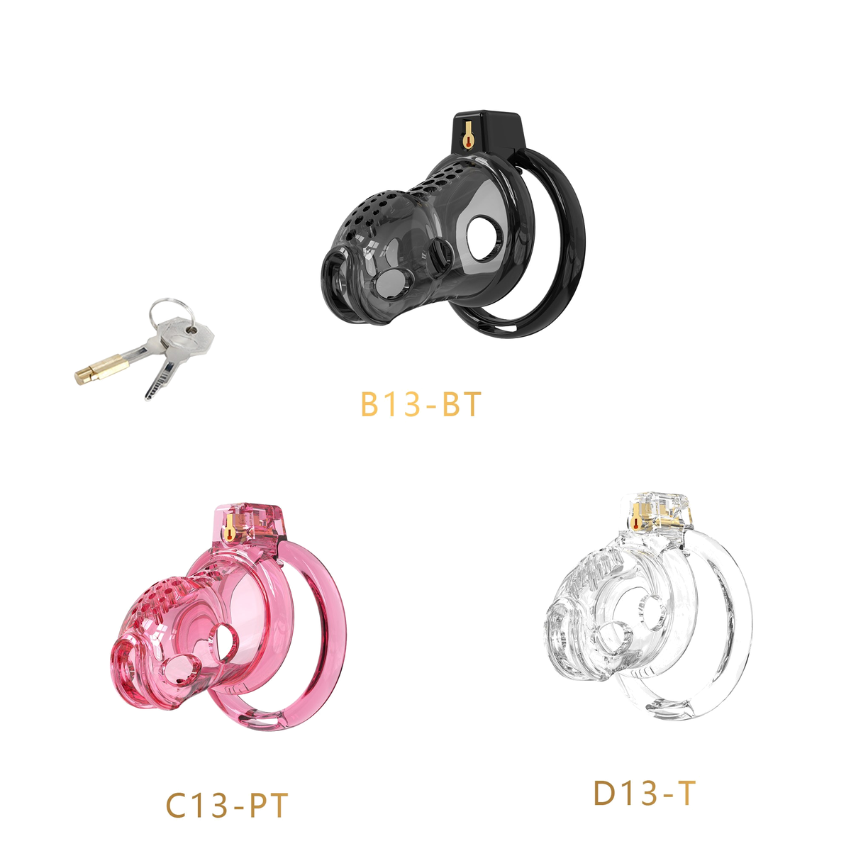 Generation 13 Chastity Cage Set (B13, C13, D13) - main image