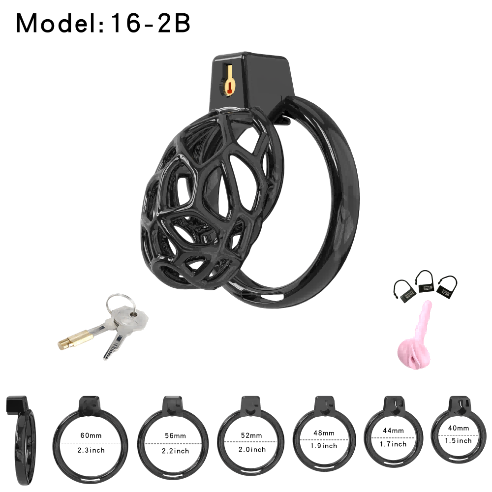 Generation 16 Chastity Cage Set - detail 1