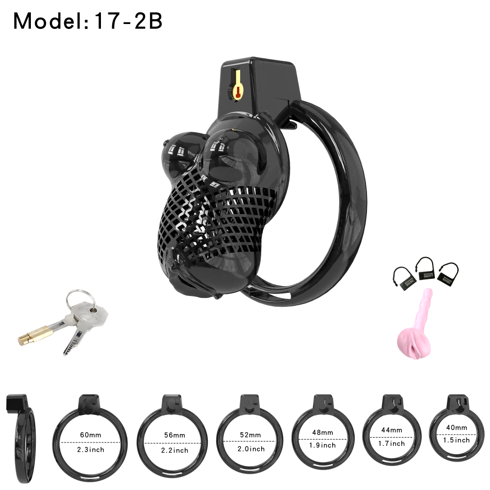 Generation 17 Chastity Cage Set - detail 1