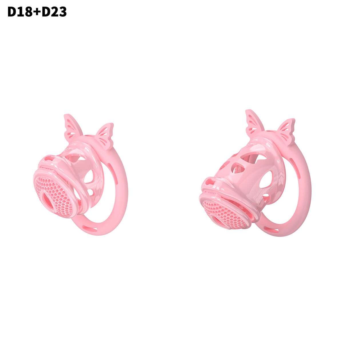 D18 Dual-Lock Chastity Set with D23-A - detail 1