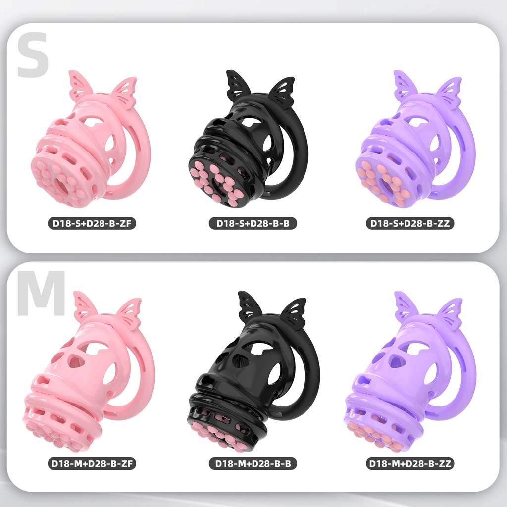 D18 Dual-Lock Chastity Set with D28-B - detail 1