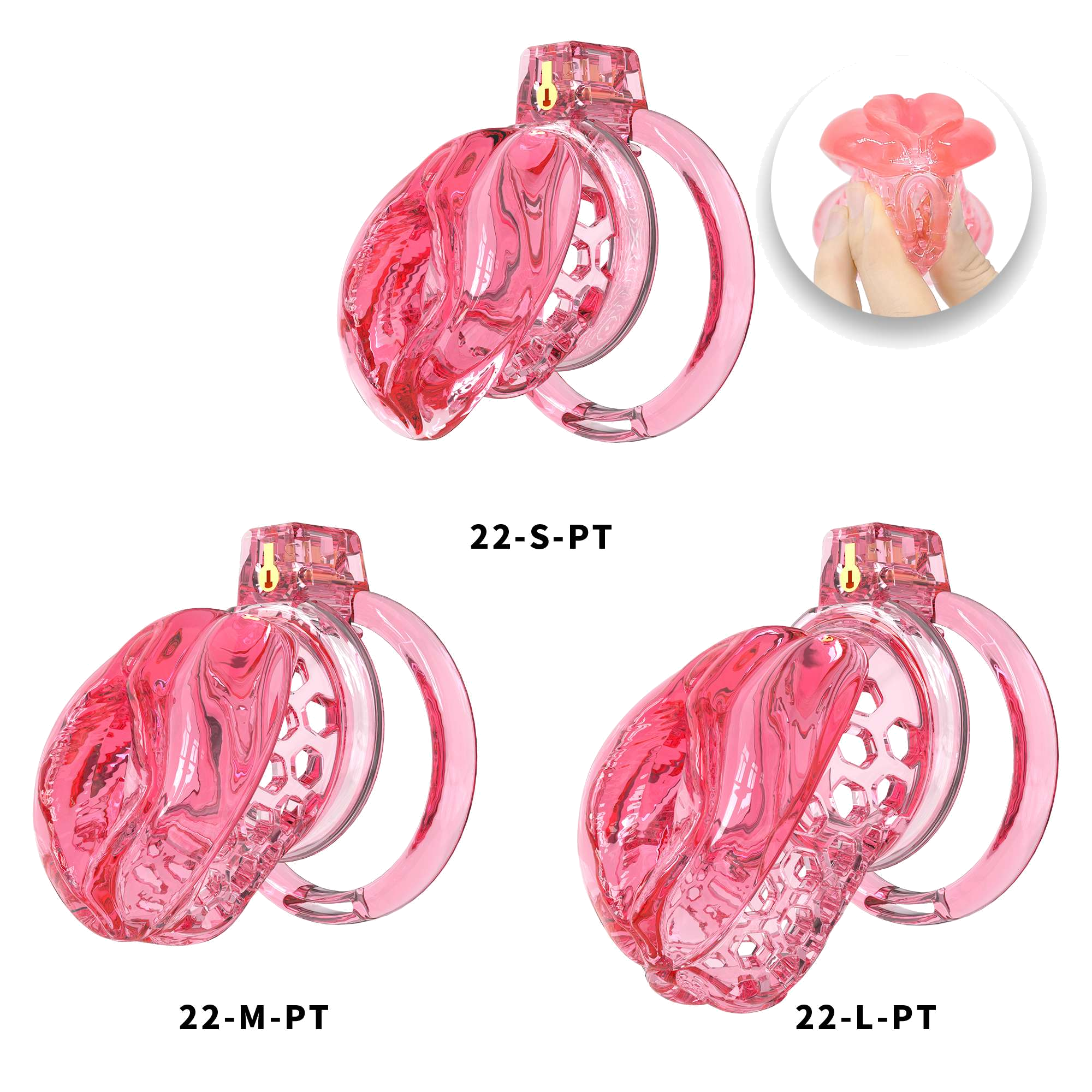 Generation 22 Chastity Cage Set - main image