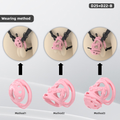 D25 Dual-Lock Chastity Set with D22-B - main image