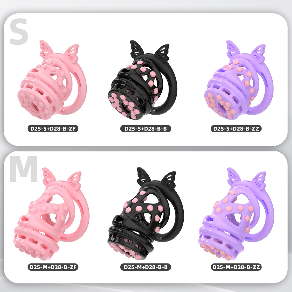 D25 Dual-Lock Chastity Set with D28-B - detail 1
