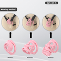 D25 Dual-Lock Chastity Set with K1-A - main image