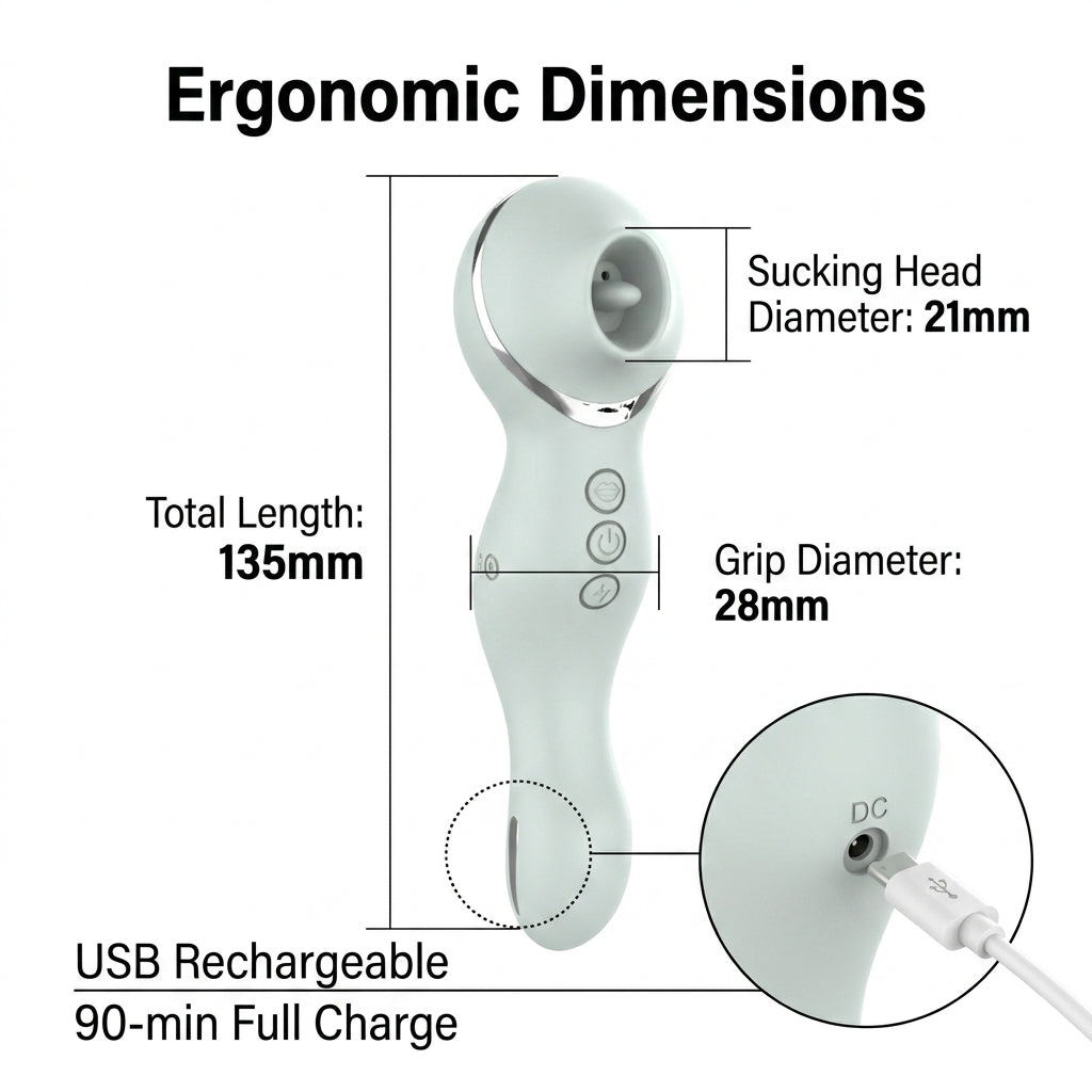 Suction & Electrostimulation Vibrator - detail 3