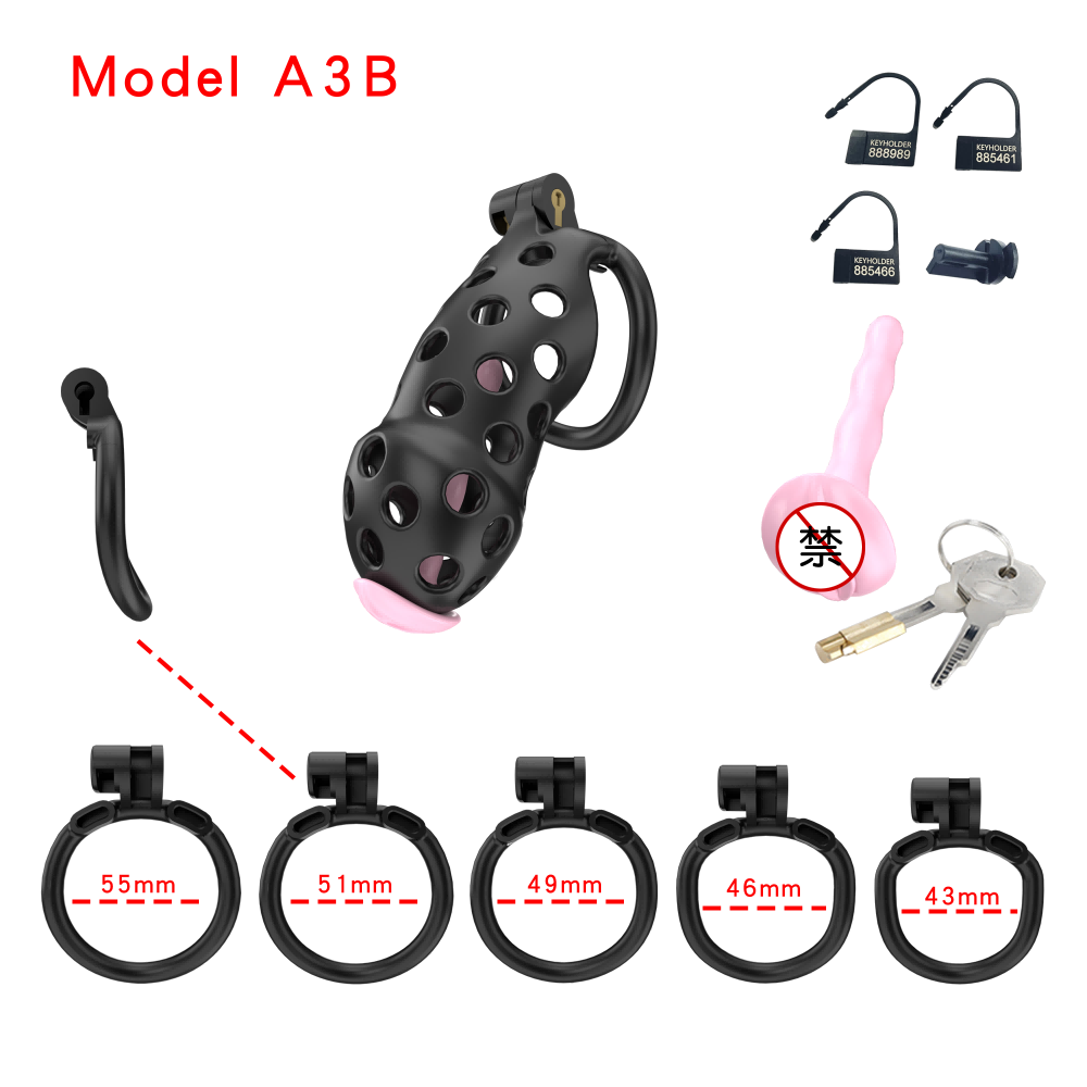 Generation 3 Chastity Cage Set - detail 1