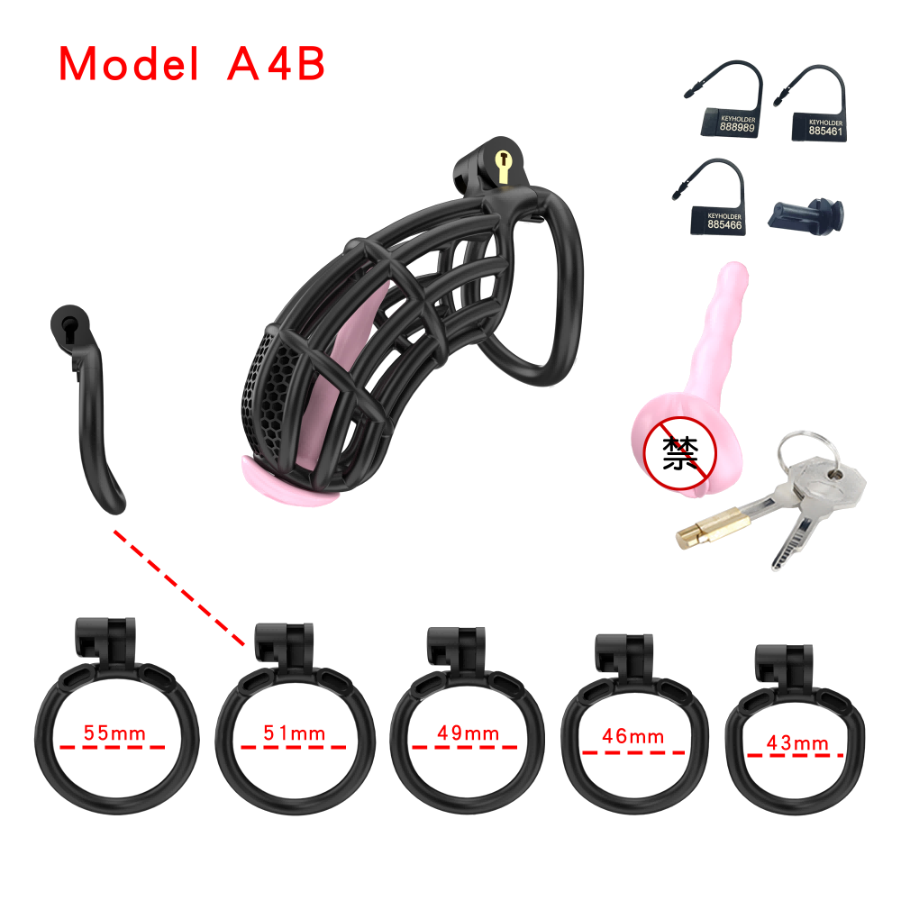 Generation 4 Chastity Cage Set - detail 1