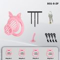 D31 Chastity Cage Set with Silicone Rings - main image