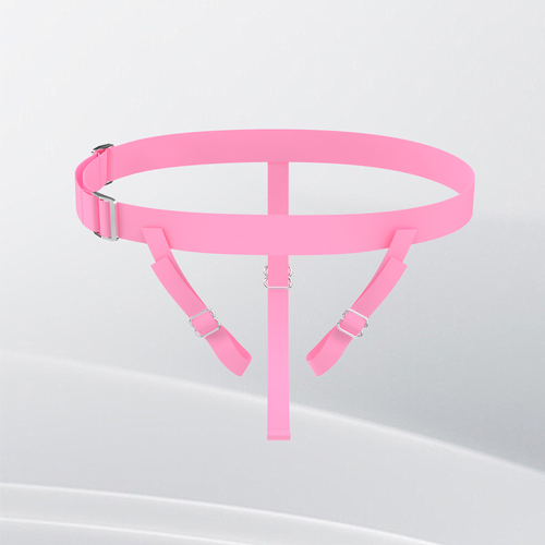 1 pink triangular belt - main image