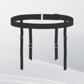 1 black four-strap belt - main image