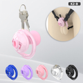 K2-B Plastic Chastity Cage Set with Plastic Rings - main image