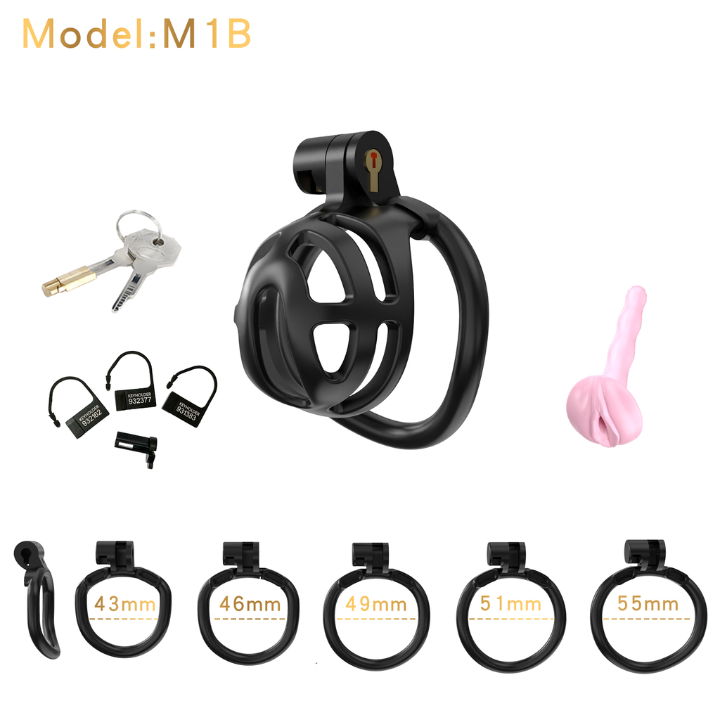 M Series Chastity Cage Set - detail 1