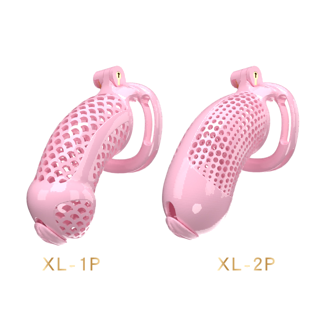 Extra Large Chastity Cage Set - main image